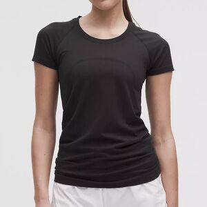 lululemon athletica Black Swiftly Tech Short Sleeve Tee